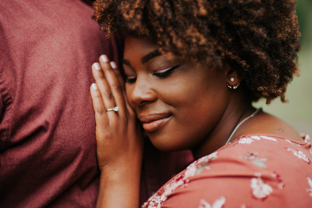 Photo of woman with engagement ring by Stephanie Acar, Photographer