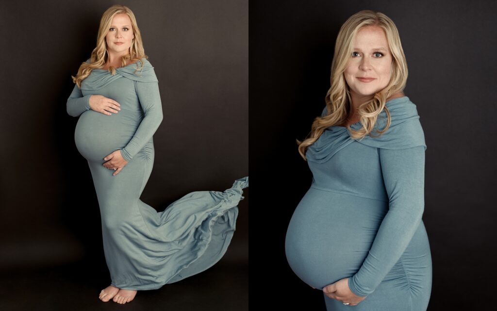 Studio maternity portraits | Stephanie Acar Portraits