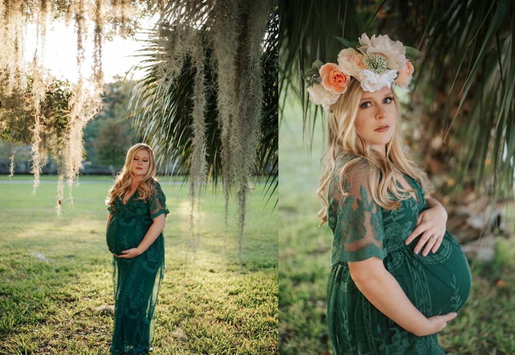 Maternity portraits in the park | Stephanie Acar Portraits